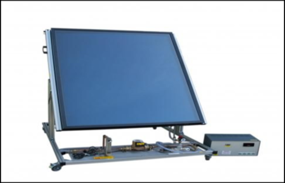 FLAT PLATE SOLAR ENERGY COLLECTOR